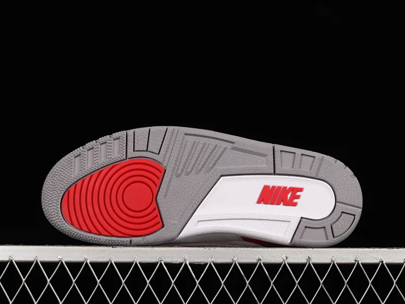 All categories Air Jordan Jordan series basketball shoes Air Jordan 3 foreign trade version Air Jordan 3 Retro "Fire Red" AJ3 Joe 3 new flame red DN3707-160